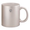 11oz Metallic Silver Mug Thumbnail