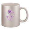 11oz Metallic Silver Mug Thumbnail