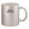 11oz Metallic Silver Mug Thumbnail