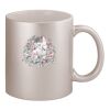 11oz Metallic Silver Mug Thumbnail