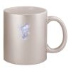 11oz Metallic Silver Mug Thumbnail