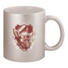 11oz Metallic Silver Mug Thumbnail