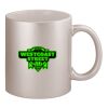 11oz Metallic Silver Mug Thumbnail
