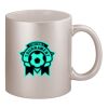 11oz Metallic Silver Mug Thumbnail