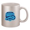 11oz Metallic Silver Mug Thumbnail