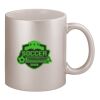 11oz Metallic Silver Mug Thumbnail
