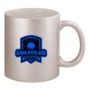 11oz Metallic Silver Mug Thumbnail