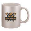 11oz Metallic Silver Mug Thumbnail