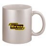 11oz Metallic Silver Mug Thumbnail