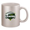 11oz Metallic Silver Mug Thumbnail