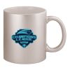 11oz Metallic Silver Mug Thumbnail