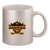11oz Metallic Silver Mug Thumbnail