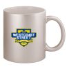11oz Metallic Silver Mug Thumbnail