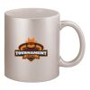 11oz Metallic Silver Mug Thumbnail