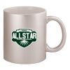 11oz Metallic Silver Mug Thumbnail