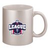 11oz Metallic Silver Mug Thumbnail