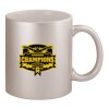 11oz Metallic Silver Mug Thumbnail