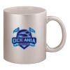 11oz Metallic Silver Mug Thumbnail