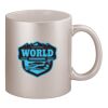 11oz Metallic Silver Mug Thumbnail