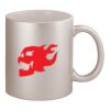 11oz Metallic Silver Mug Thumbnail