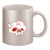 11oz Metallic Silver Mug Thumbnail
