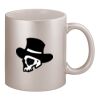 11oz Metallic Silver Mug Thumbnail