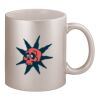 11oz Metallic Silver Mug Thumbnail