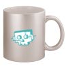 11oz Metallic Silver Mug Thumbnail