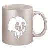 11oz Metallic Silver Mug Thumbnail
