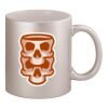 11oz Metallic Silver Mug Thumbnail