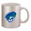 11oz Metallic Silver Mug Thumbnail