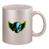 11oz Metallic Silver Mug Thumbnail