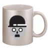 11oz Metallic Silver Mug Thumbnail