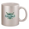 11oz Metallic Silver Mug Thumbnail