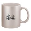 11oz Metallic Silver Mug Thumbnail