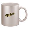 11oz Metallic Silver Mug Thumbnail