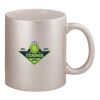 11oz Metallic Silver Mug Thumbnail