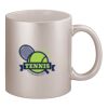 11oz Metallic Silver Mug Thumbnail