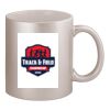 11oz Metallic Silver Mug Thumbnail
