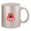 11oz Metallic Silver Mug Thumbnail