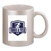 11oz Metallic Silver Mug Thumbnail
