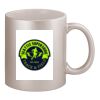 11oz Metallic Silver Mug Thumbnail