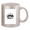 11oz Metallic Silver Mug Thumbnail