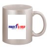 11oz Metallic Silver Mug Thumbnail