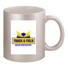 11oz Metallic Silver Mug Thumbnail