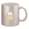 11oz Metallic Silver Mug Thumbnail