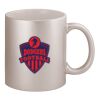 11oz Metallic Silver Mug Thumbnail