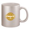 11oz Metallic Silver Mug Thumbnail