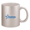 11oz Metallic Silver Mug Thumbnail