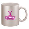 11oz Metallic Silver Mug Thumbnail